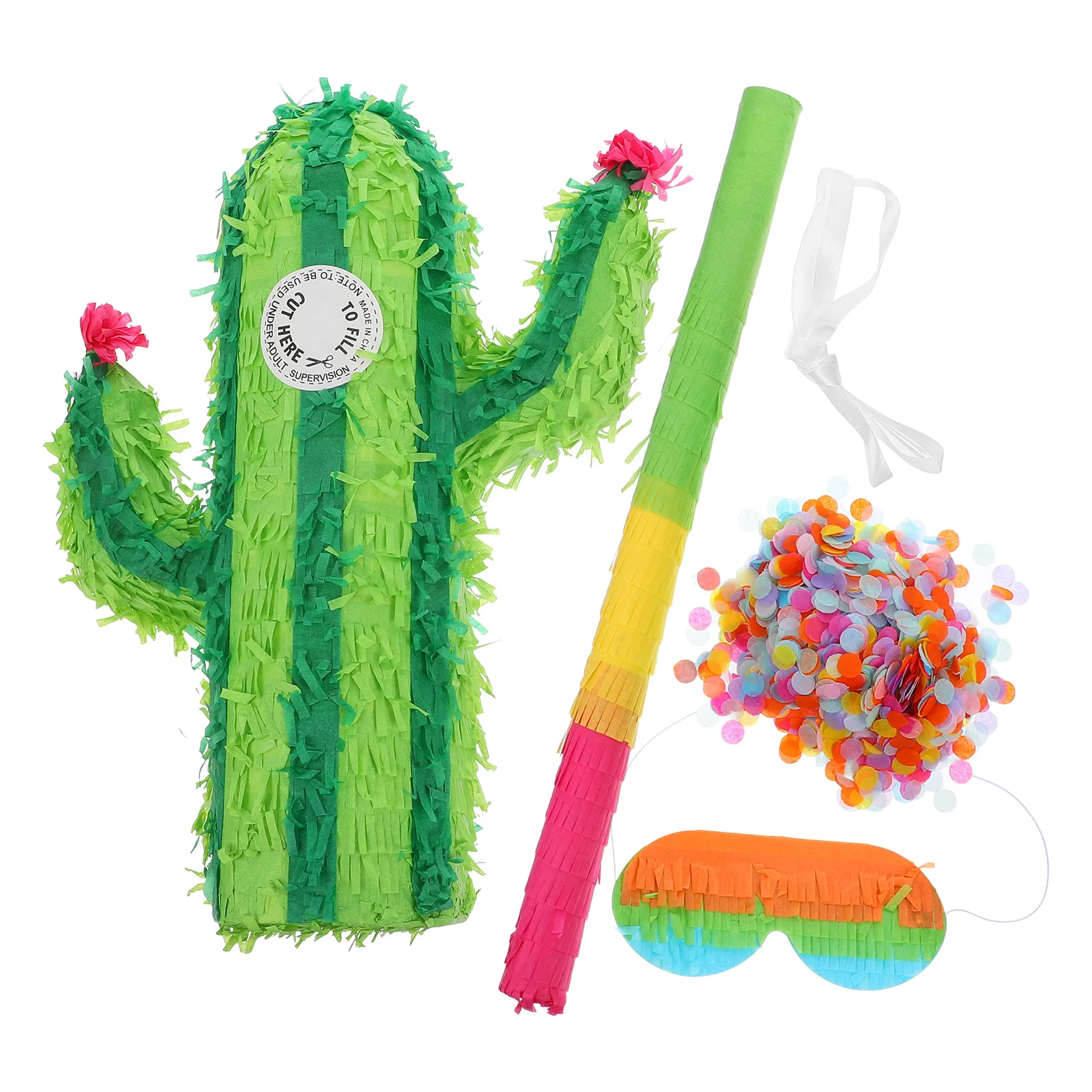 

1 Set Cactus Pinata For Party Novelty Pinata Decor Event Pinata Decor Bridal Shower Pinata Decoration Creative Cactus Pinata For