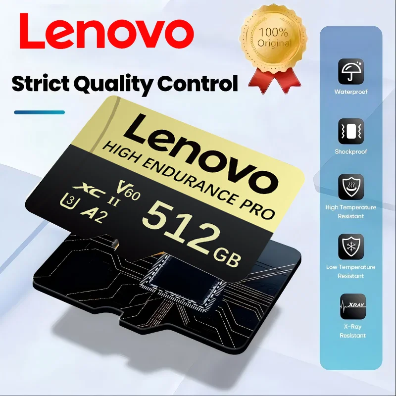 

Lenovo High Speed Memory Card Micro TF SD Card 512GB 256GB TF Card For Camera Surveillance Devices For Camera Phone Switch 2026