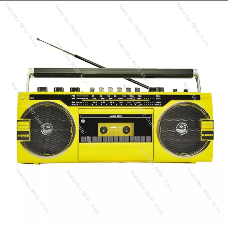 Vintage Usb FM Tape Player Radio Dual Recording Speakers PX-149 Cassette Recorder