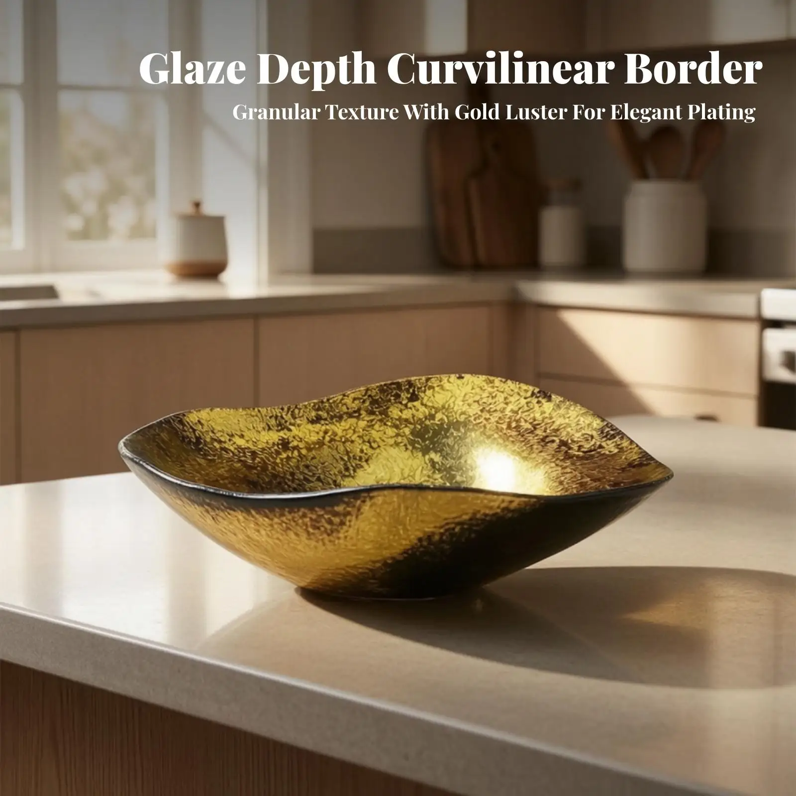 Ceramic Sushi Plate Rectangular Sashimi Tray for Raw Fish Display Decorative Dishware Seafood Serving Board with Glazed Texture