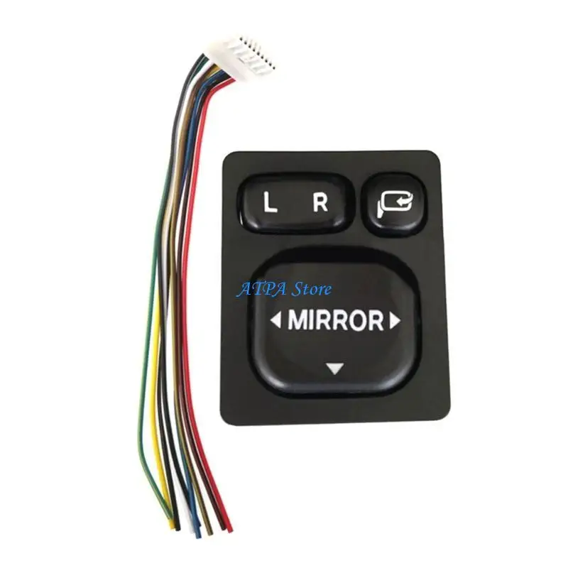 

U13C 8487252040 Replacemnet Adjustable Rear View Glass Control Switches Button ABS