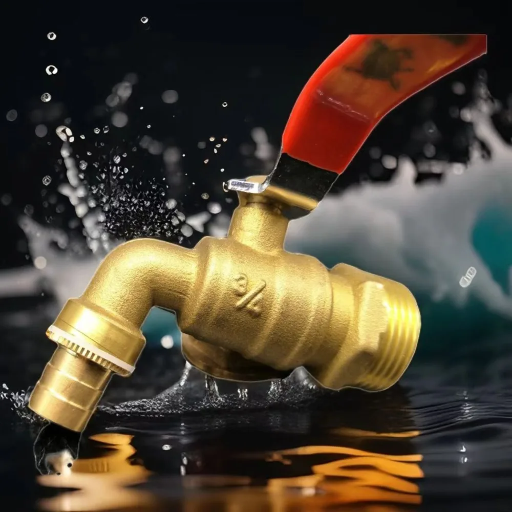 Brass Electric Water Heater Insulation Bucket High Temperature Hot Water Faucet Boiler Quick Boiling Water Nozzle
