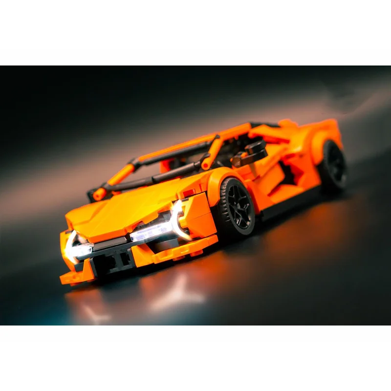 

MOC- Building Block Model Set 416 Parts Racing Creative Brick Toys Children's Birthday