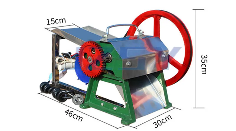 JZSY มือเค้กสาหร่ายทะเลเครื่องตัดบาร์/คู่มือไฟฟ้า Cindia พิซซ่าบางแพนเค้กบาร์ผักตัดเครื่องตัด 3 มม.5 มม.