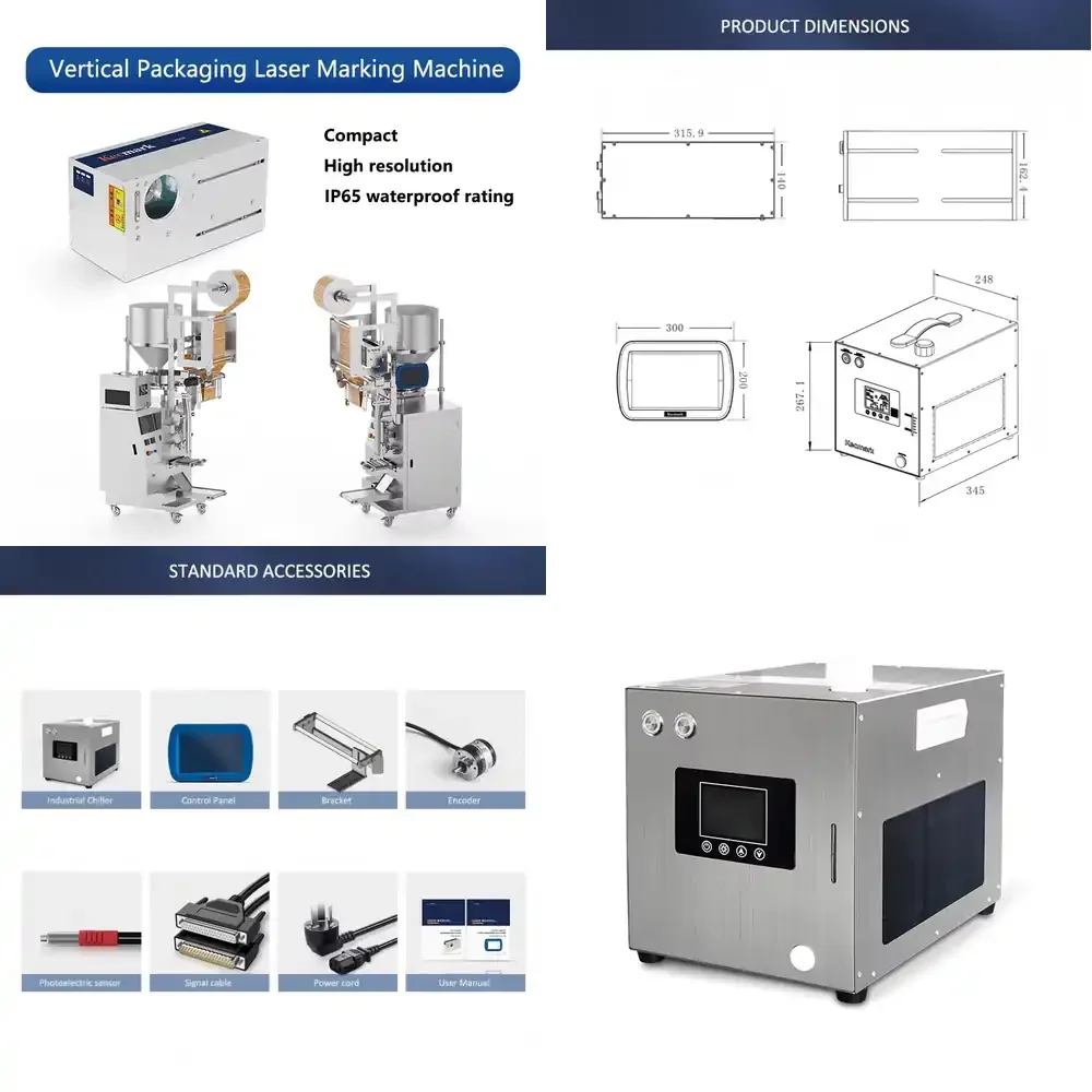 High-Accuracy Coherent CNC Programmable 5W UV Device Coding Machine Water Cooling Crystal Glass CE Certified