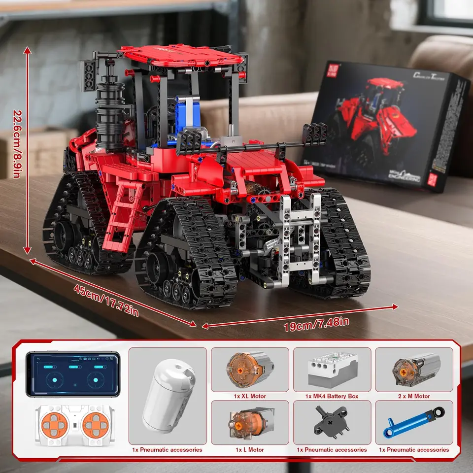 Mould King 18020 Technical Car Toys MOC-35270 APP&RC Pneumatic