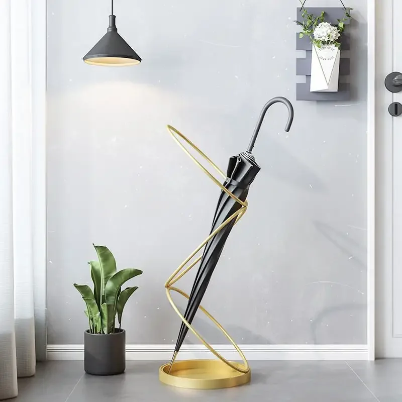 Umbrella commercial Nordic   frame door creative tube, household  door   frame to store rain bucket