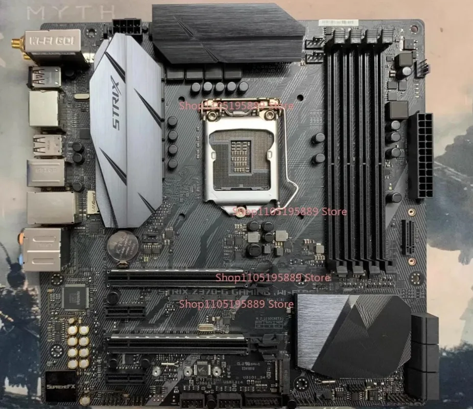 For ASUS ROG STRIX Z370-G GAMING (WI-FI AC) Z370 MATX WiFi Dual M.2 Gaming Main Board