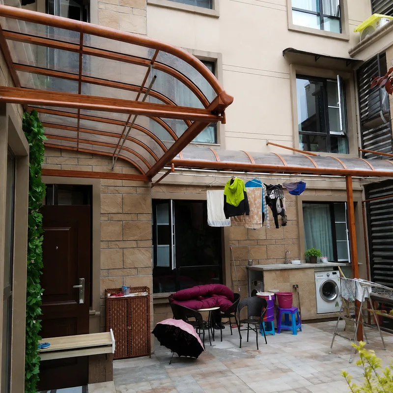 Sun Protection Canopies Awning Shade Sun Canopy Aluminum Awning Terrace Cover Polycarbonate Roof Awning Canopy