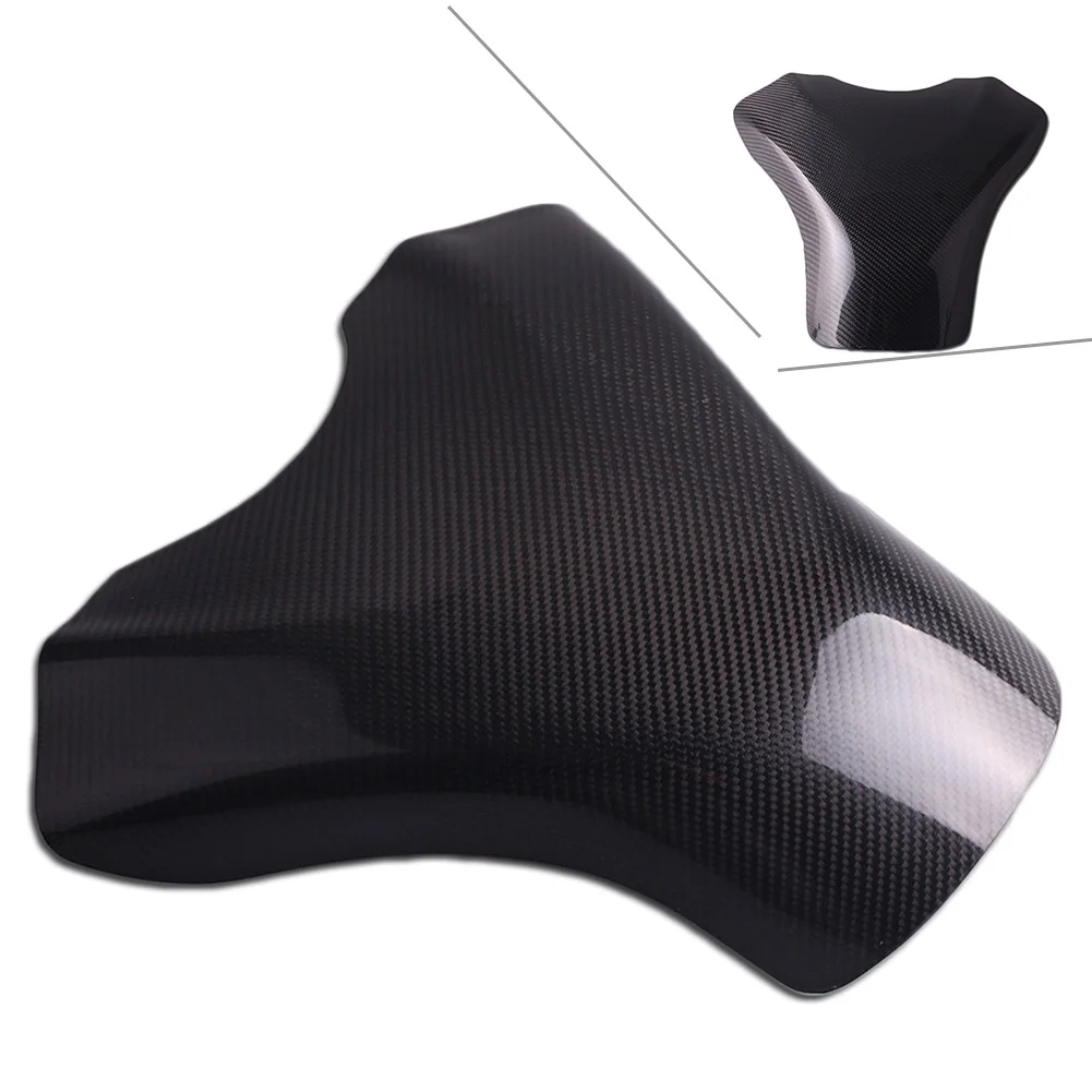 

Motorcycle Accessories Oil Gas Fuel Tank Cover Protector Guards Carbon Fiber For Suzuki GSXR 600 750 GSXR600 GSXR750 2011-2014