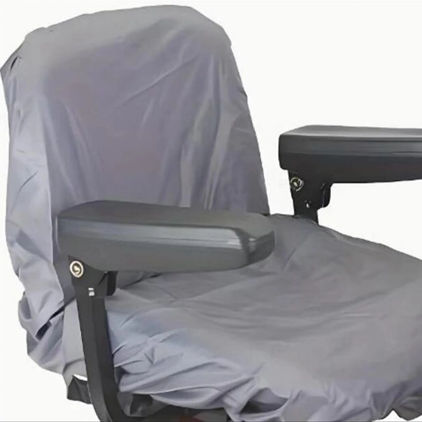 Sturdy Lawnmower Seat Cover Oxford Cloth Waterproof for Riding Tractor Mower Outdoor Protector Easy Installation Backyard Garden
