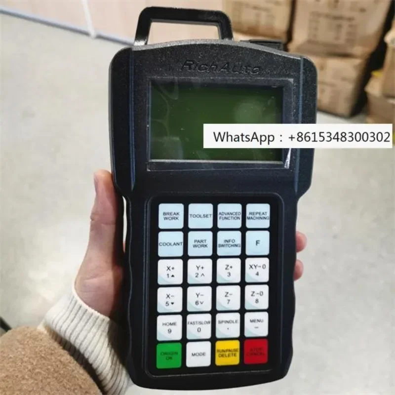 

Woodworking CNC RichAuto DSP Controller Used for CNC Router New A11plus Upgrade A11 DSP Handle 3-axis CNC Control