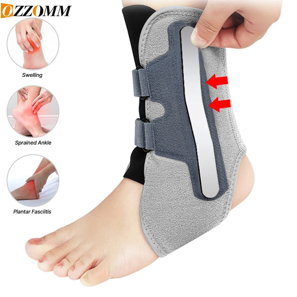 

1PCS Ankle Brace Compression Support for Sprained - Foot Brace Stabilizer for Women Men,Adjustable Braces for Plantar Fasciitis