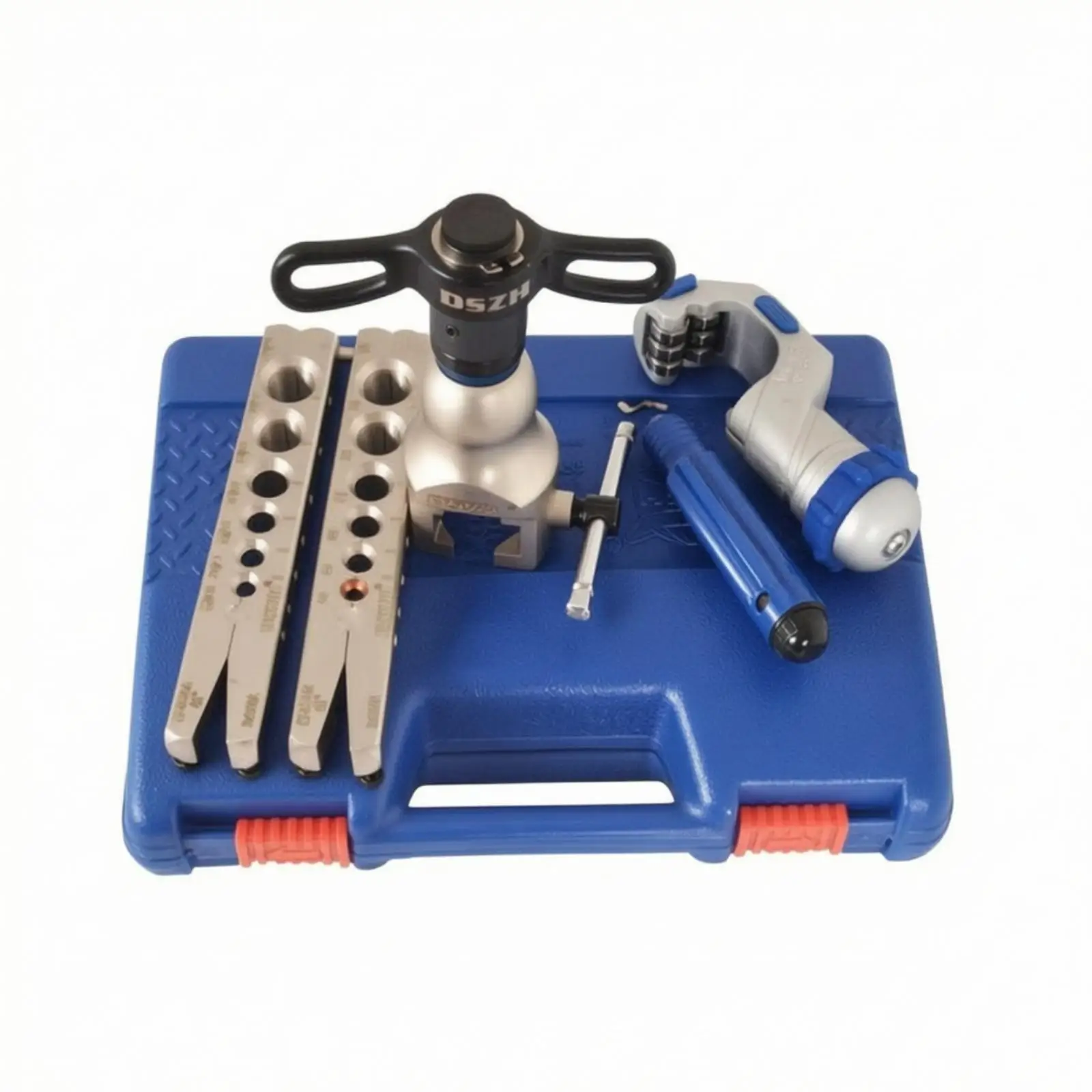 Flaring Tool Kit Ratcheting Eccentric Flaring Tool Precision Tube Expander for Heating and Cooling Technicians, Plumbers,