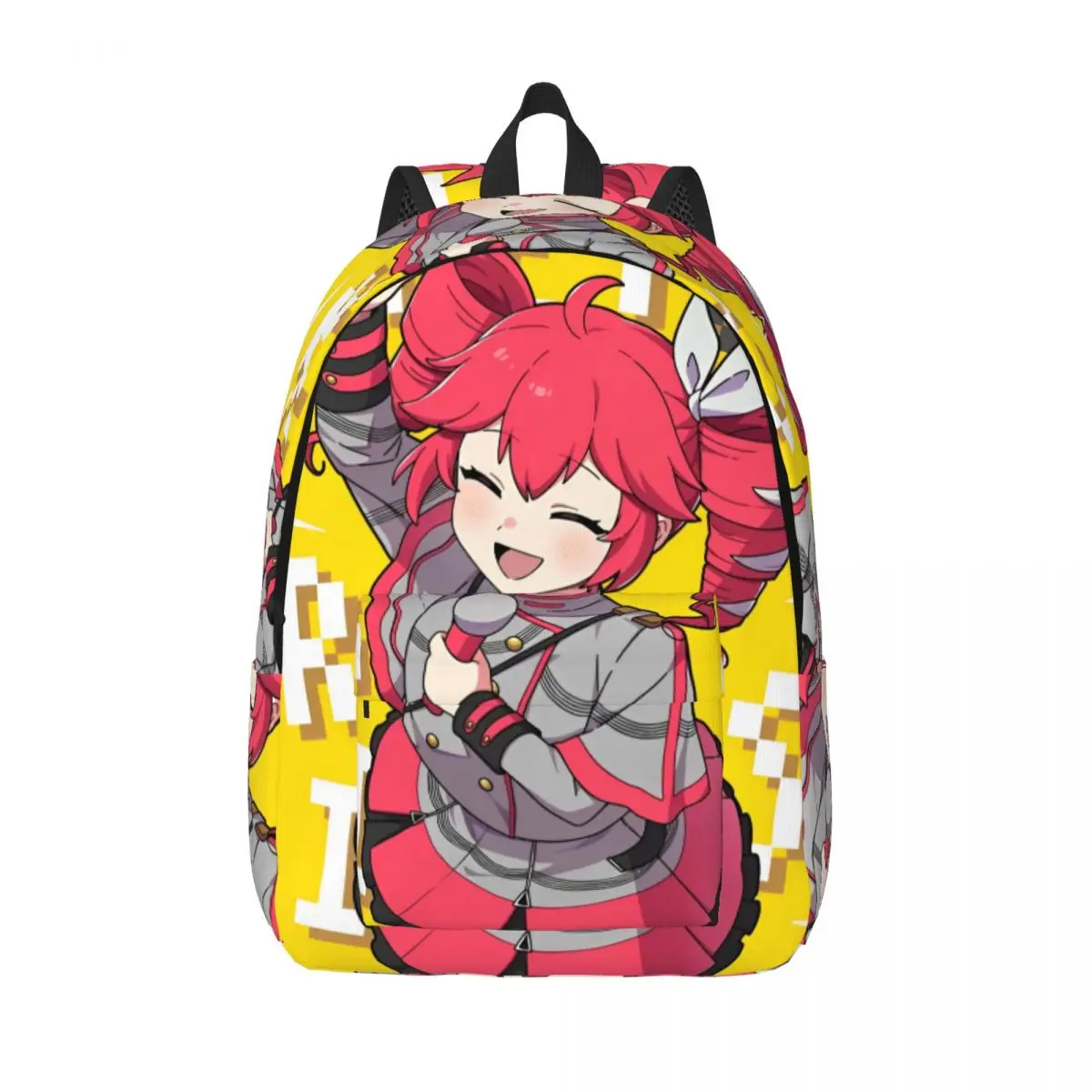 kasane-teto-かわいいボーカロイドガールバックパック幼稚園小学生用ブックバッグ男の子女の子キッズデイパックアウトドア