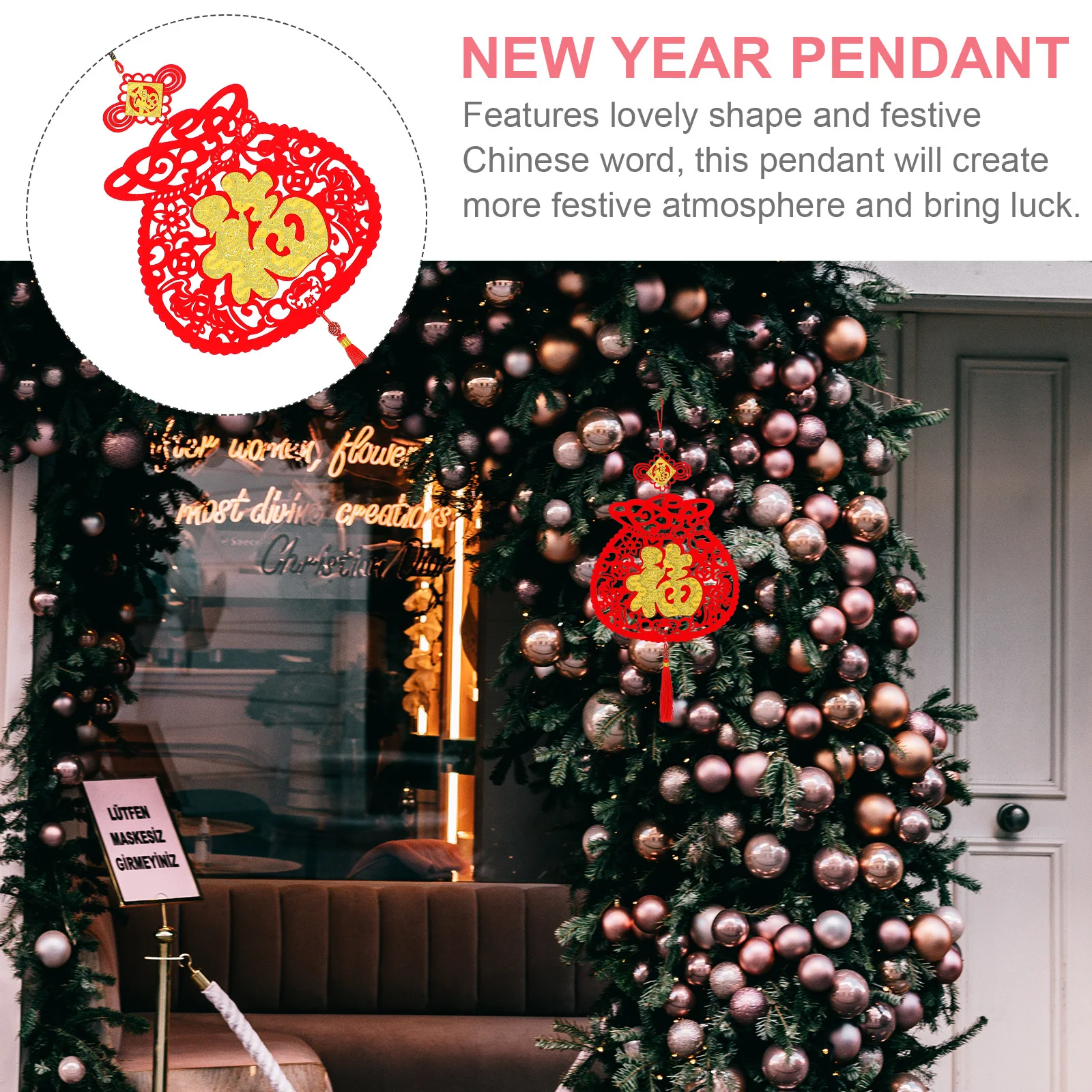 Рисунок 3 - подвеска на китайский Новый год