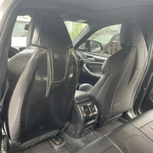 

F97 X3M/F98 X4M Carbon Fiber Seat Backrest – Perfect Accessory for Premium Interior & Sporty Upgrade
