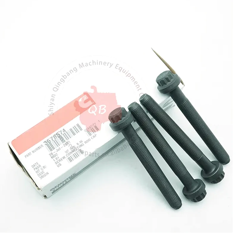 

Engine Parts for Cummins Connecting Rod Cap Screw 3678574 for Cummins ISX QSX 3678574