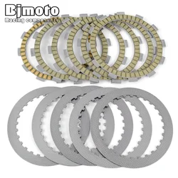 Clutch Friction Plates Disc for Suzuki GSX400 GK7BA Inazuma 2000 LS400F LS400U LS400P LS650 Savage LS 650 Boulevard S40