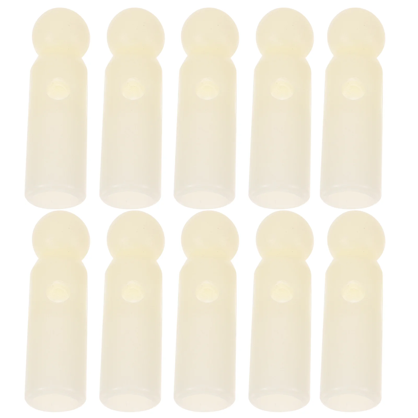 10 Pcs Umbrella Tail Beads Repair Accessories Bone Covers Reusable Replacement Plastic Foldable and