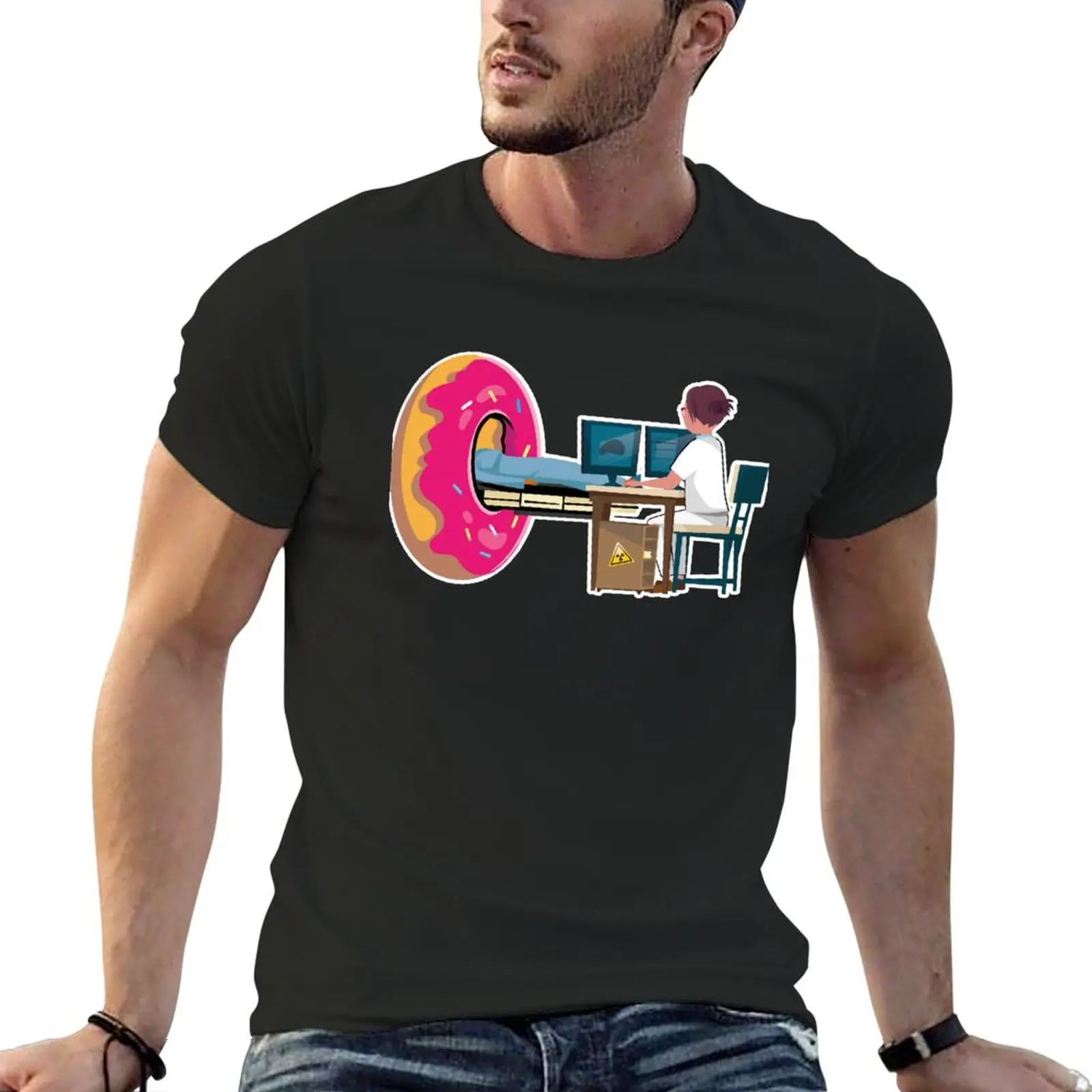 

New Funny Rad tech Ct Scan Mri Donut Medical Radiology T-Shirt boys white t shirts anime clothes mens funny t shirts