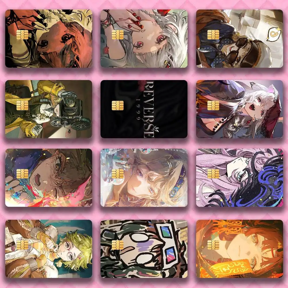 

R-Reverse 1999 Game Credit Card HD Stickers Game Card Decal Card Matte Film Skin Small Chip Waterproof Sticker