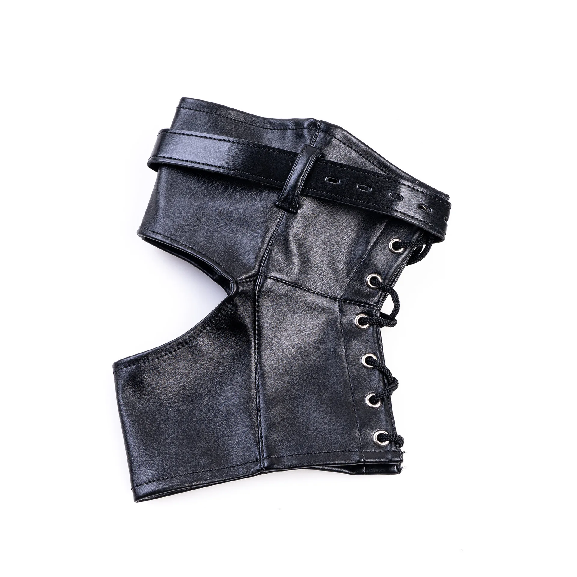 صنم Bdsm عبودية الجنس لعب مجموعات من قفازات عبودية جلدية قابلة للتعديل للأزواج Bdsm القيود الرقيق يمزح المنتجات