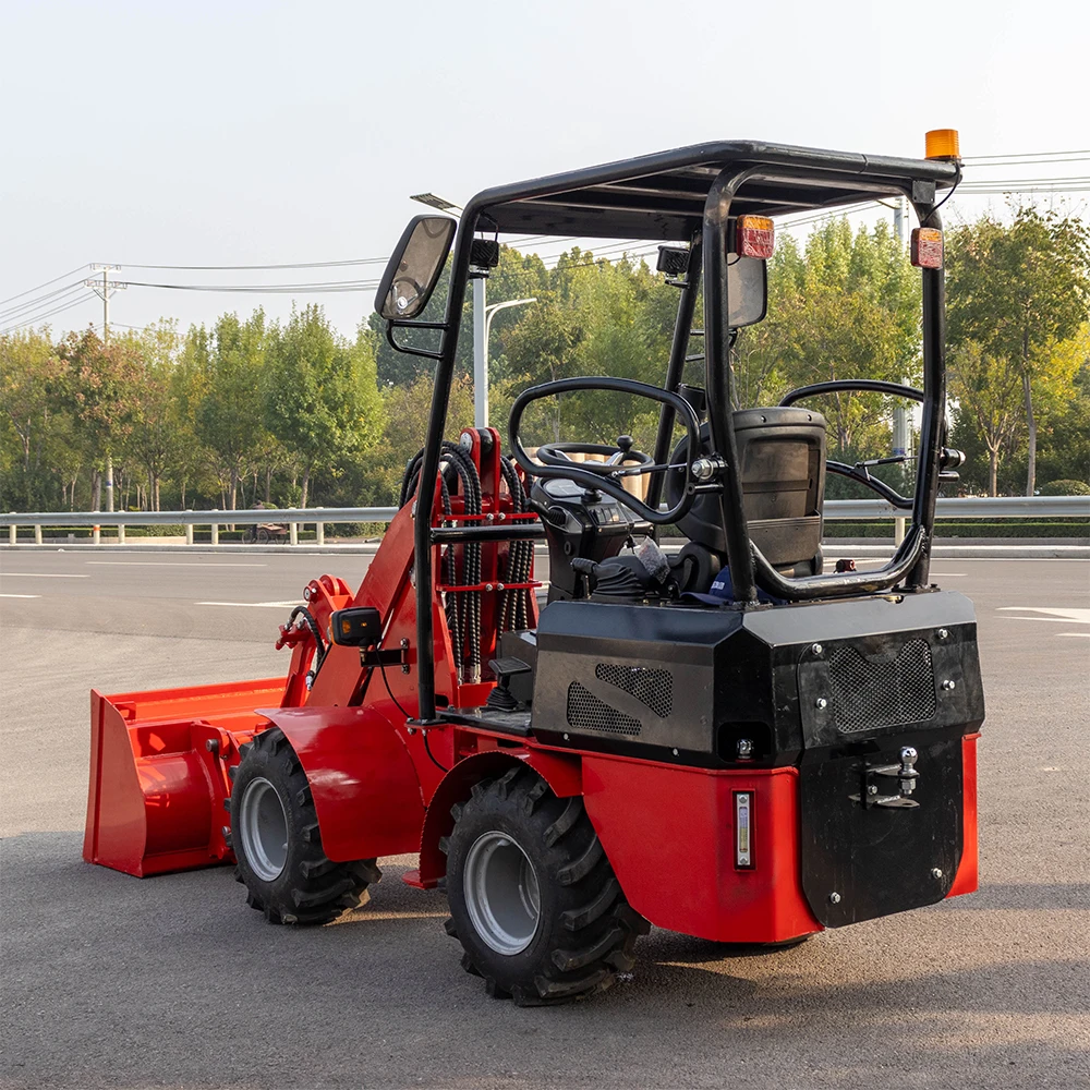 Earth-Moving Machinery 600kg EPA Approved Small Compact Tracked Sliding Loaders