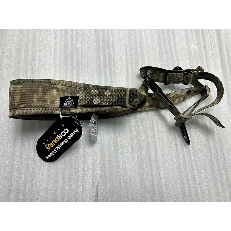 Ferro style Tactical Sling 2 Point Modular Sling Strap Shooting Hunt Combat Quick Adjustable MULTICAM  Tiger Tabby Camouflage