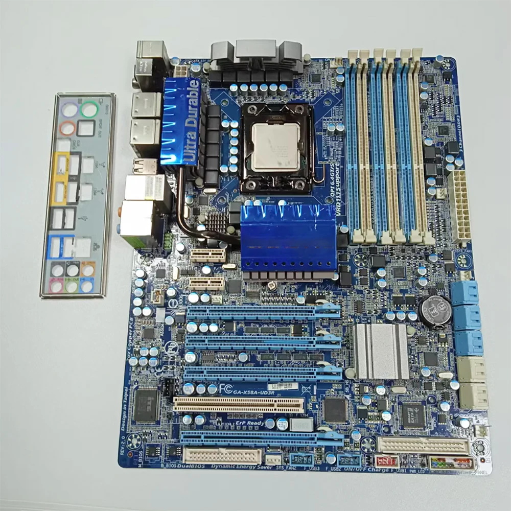 GA-X58A-UD3R For Giga-byte X58 Socket LGA1366 DDR3 Des-ktop Motherboard