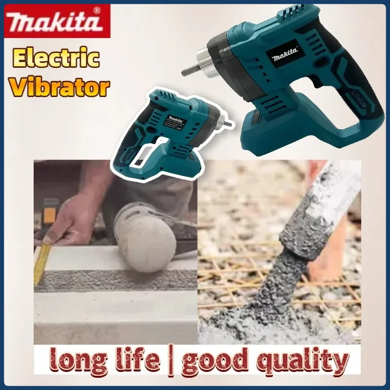 マキタコードレス電動コンクリートバイブレーターコンクリート20V 18Vバッテリーコンパクターコンクリートブラシレスハイパワーミキシングパワーツール