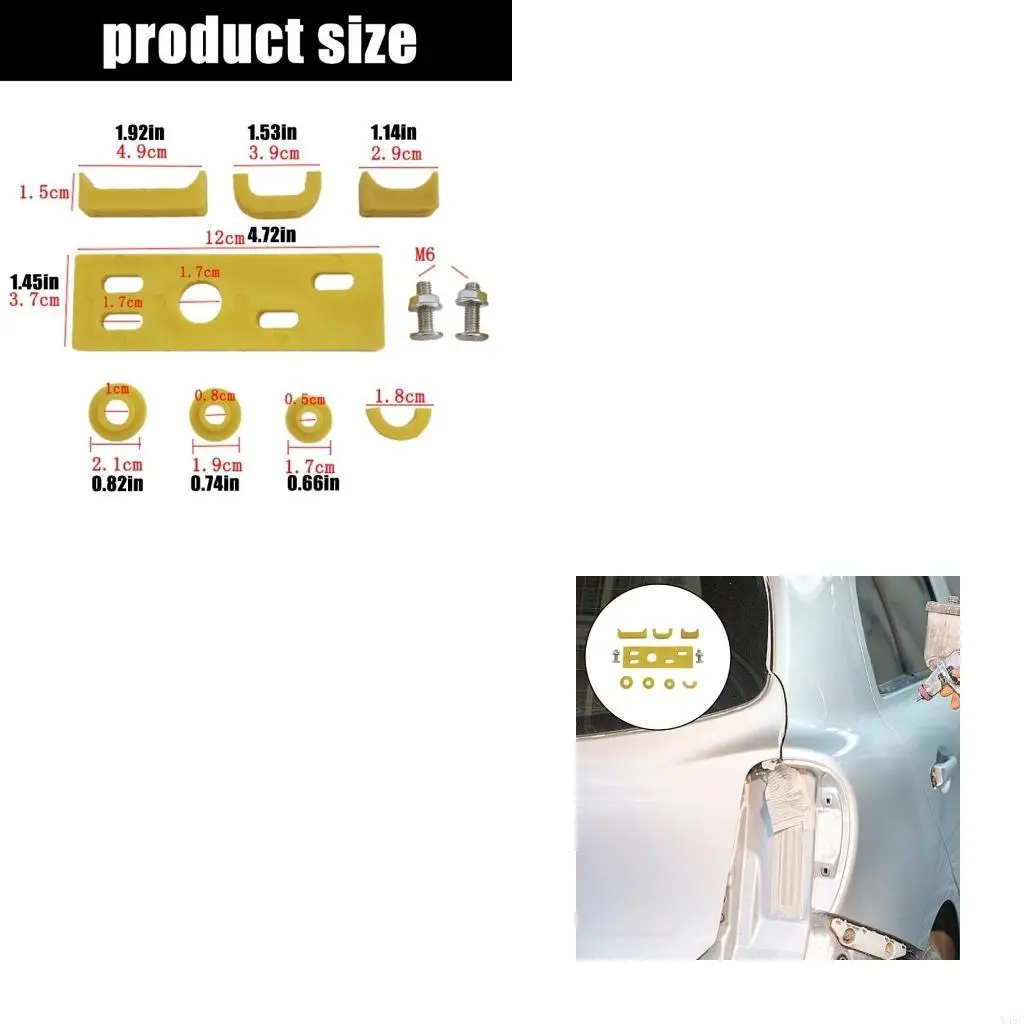 

Auxiliary Automotive Dent Repair Accessories Auto Body Damage Removal Limiter Hook Car Dent Repair Tool Limiter Hook