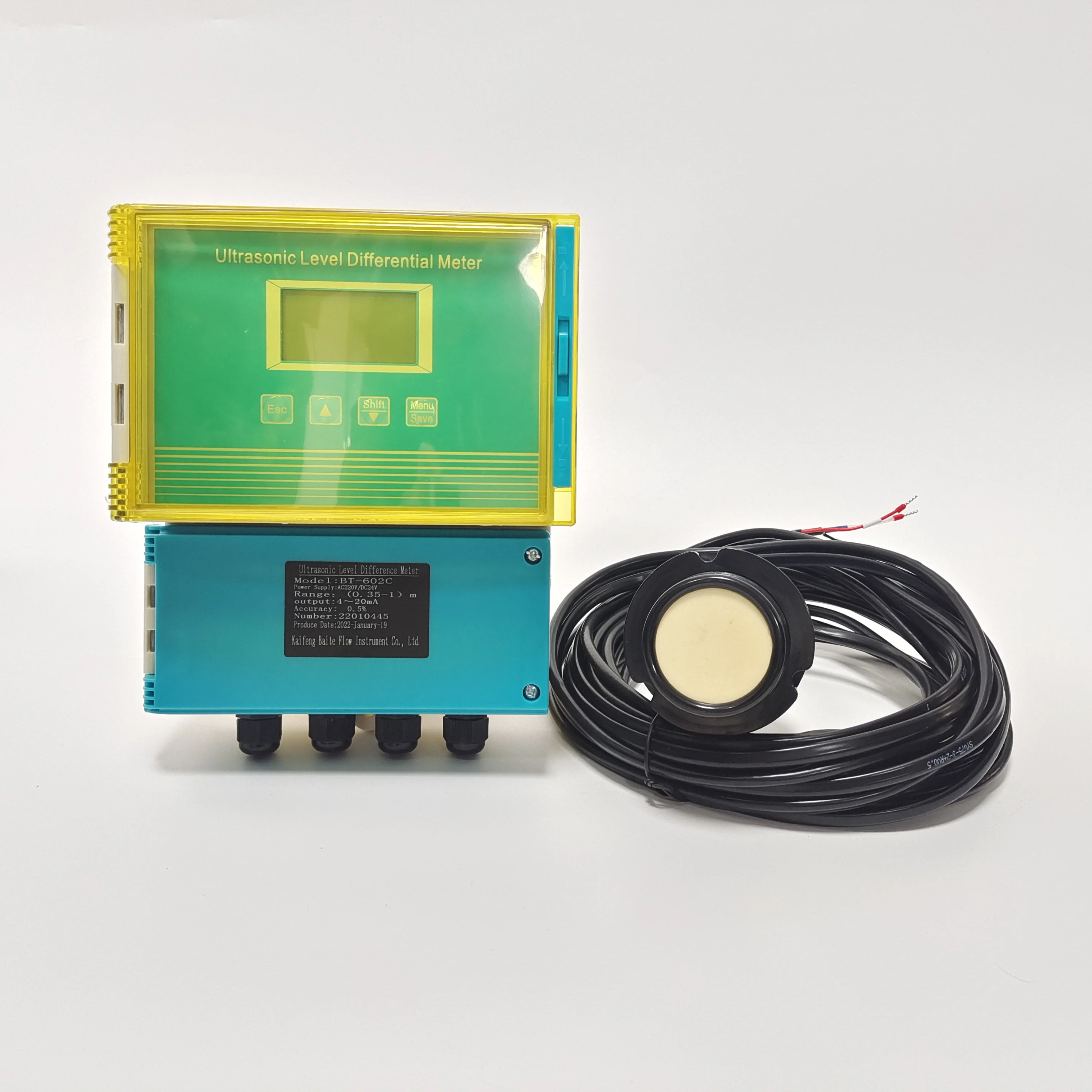 Explosion-proof liquid level gauge Ultrasonic liquid level sensor Non-contact
