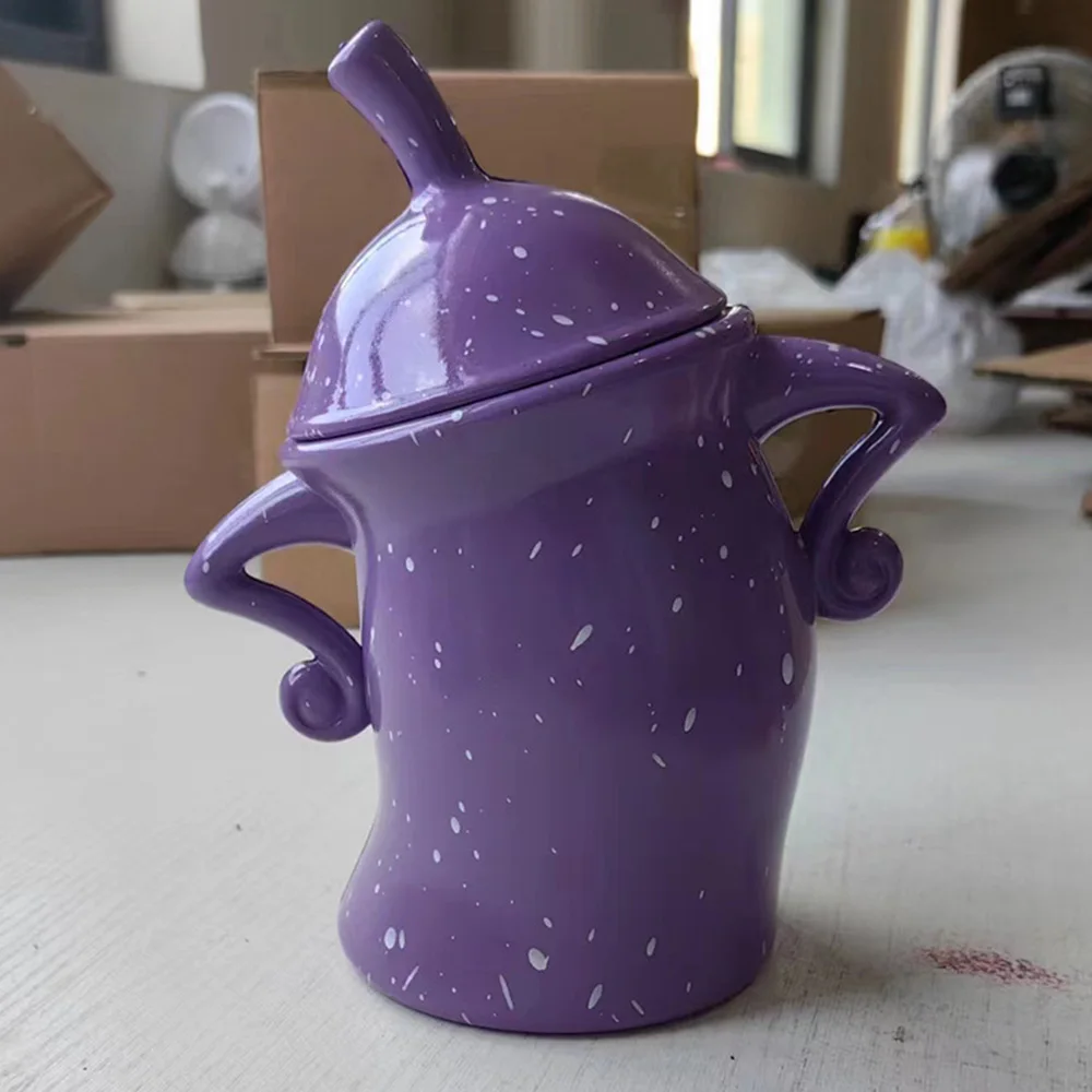 الإبداعية متشعب الخصر كوب أكواب الغذاء الجرار الرجعية كوب مرقط للمطبخ تخزين الجرار مع الأغطية القهوة الشاي السكر التوابل أدوات المطبخ