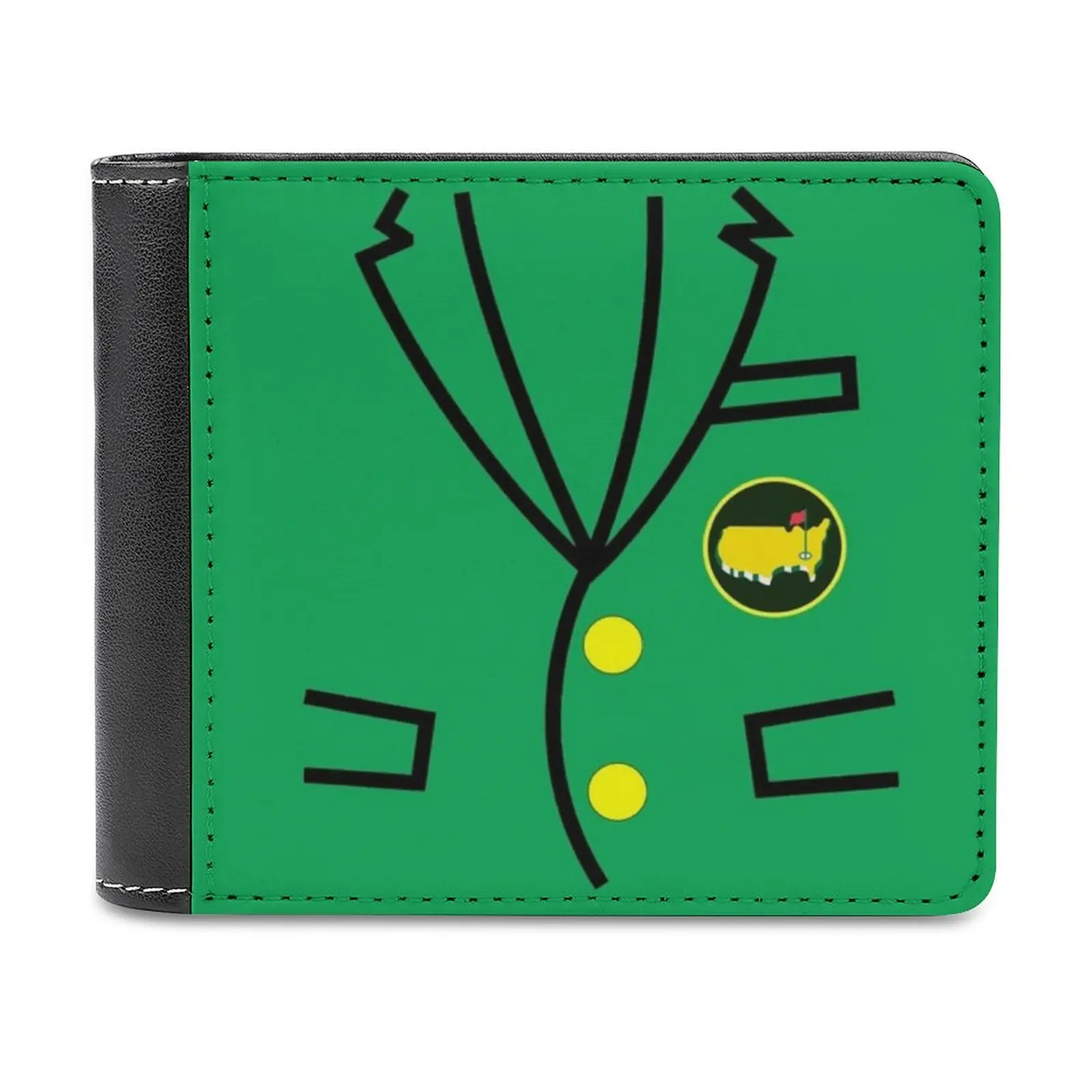 

The Green Jacket Master Golf New Men Wallets Pu Leather Men Purse High Quality Male Wallet Golf Golfer Golfing Masters The
