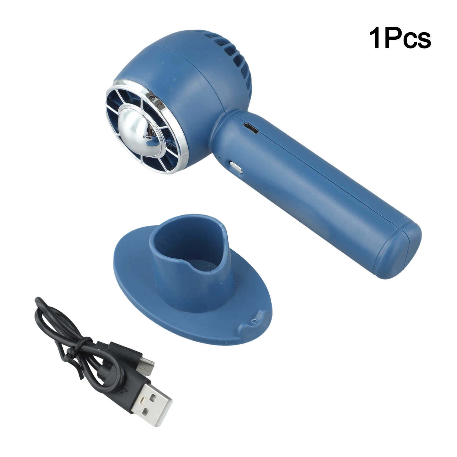 

Легкий ручной вентилятор и перезаряжаемый через USB мини-воздушный охладитель с настраиваемыми настройками скорости для комфорта на открытом воздухе