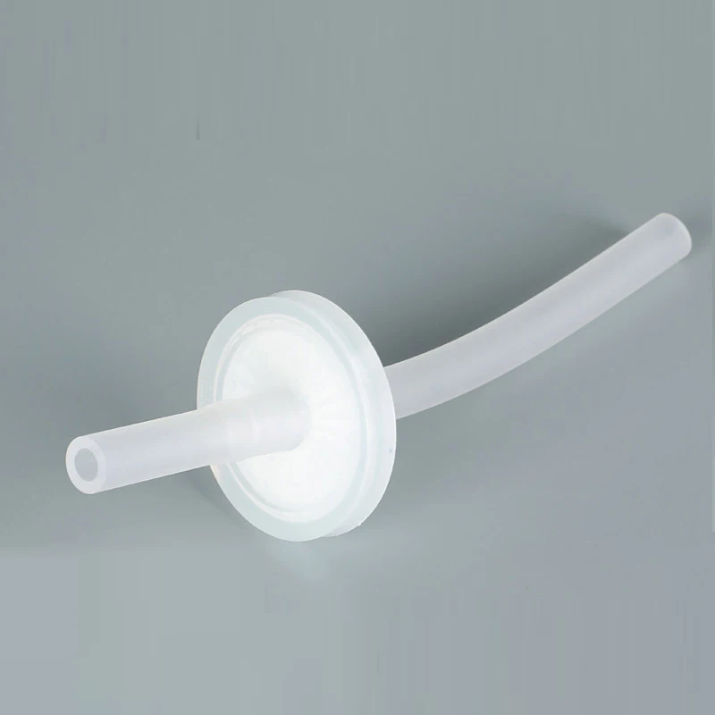 1-10Pcs Fliter with 2 Tubes for Portable Phlegm Suction Unit 7E-A/B/C