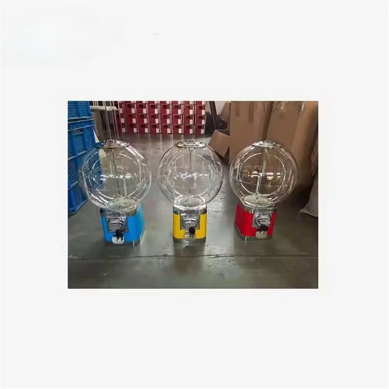 New design coin-operated candy elastic ball egg twisting machine