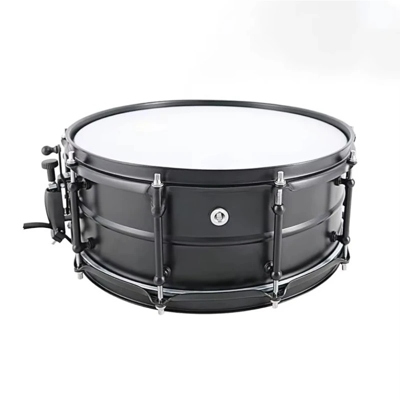

STLF Comfortable Drum Metal Steel 14 * 5.5 Snare Drum Professional Housing for Drum Kits