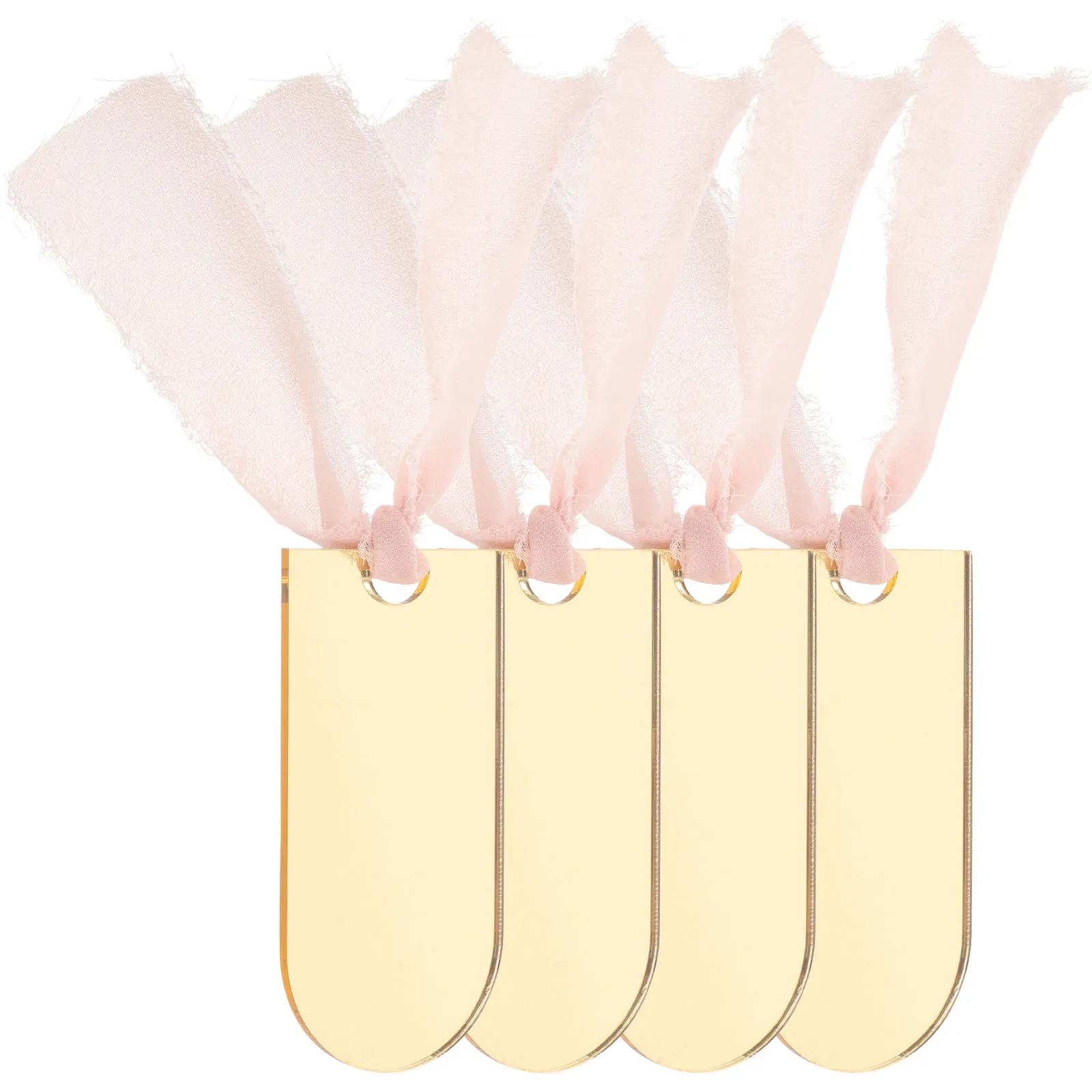 

4Pcs Acrylic Wedding Reserved Signs Hanging Chair Tags Transparent Reusable Seating Reserved Signs for Parties