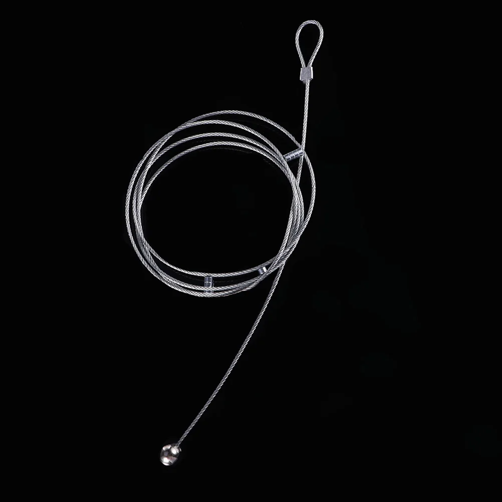 

2pcs Photo Hanging Rope Horizontal Vertical Display Magnetic Strand for Photographs Showcase Wall Decor Easy Install
