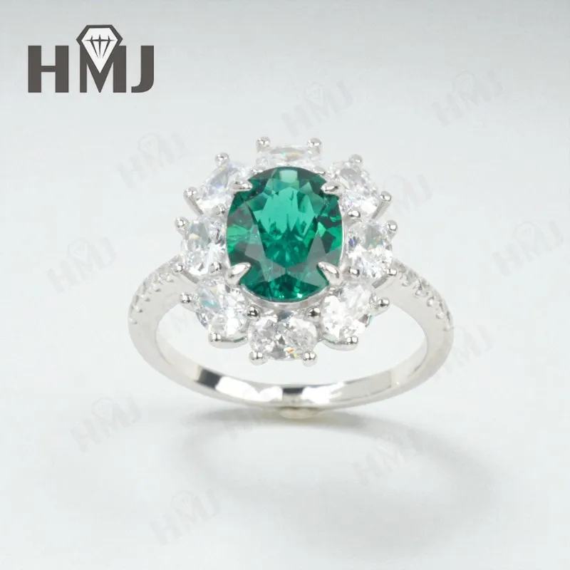 

Кольцо с цветком и овальным сапфиром 1,7-2,5 карата, выращенный в лаборатории, колумбийское серебро Padparadscha, 925, женский подарок на помолвку, Рождественскую вечеринку