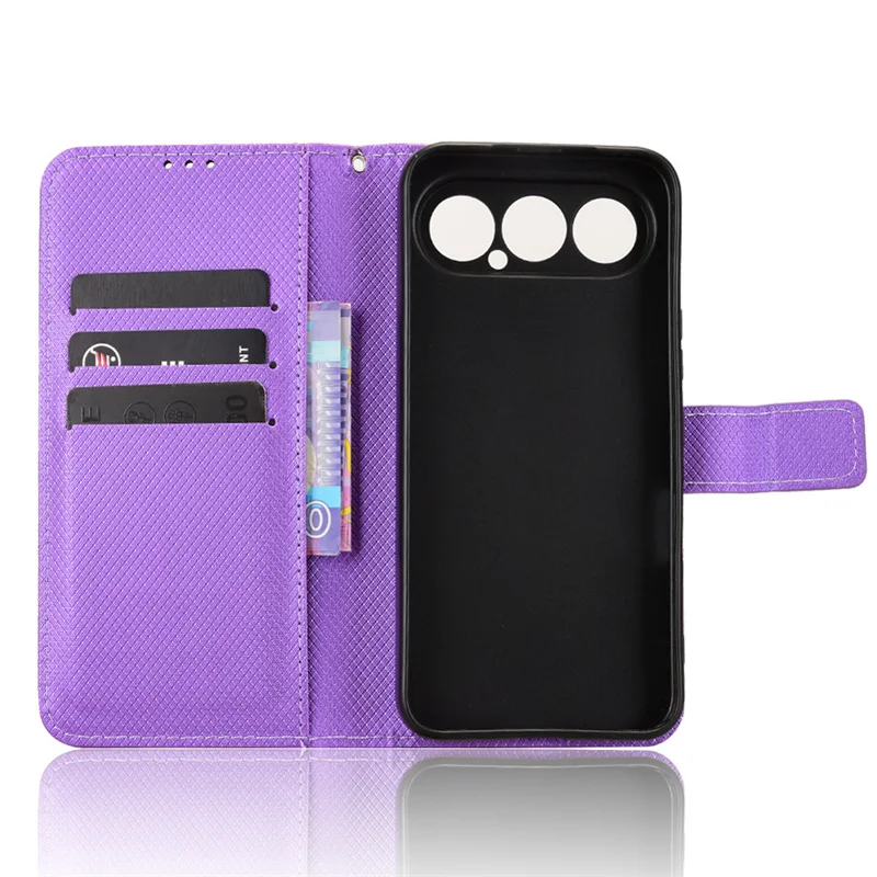 ل Honor 500 Pro 5G حافظة فاخرة الماس نمط الجلد محفظة من جلد PU غطاء الحبل ل Honor 500 Pro 5G جراب هاتف