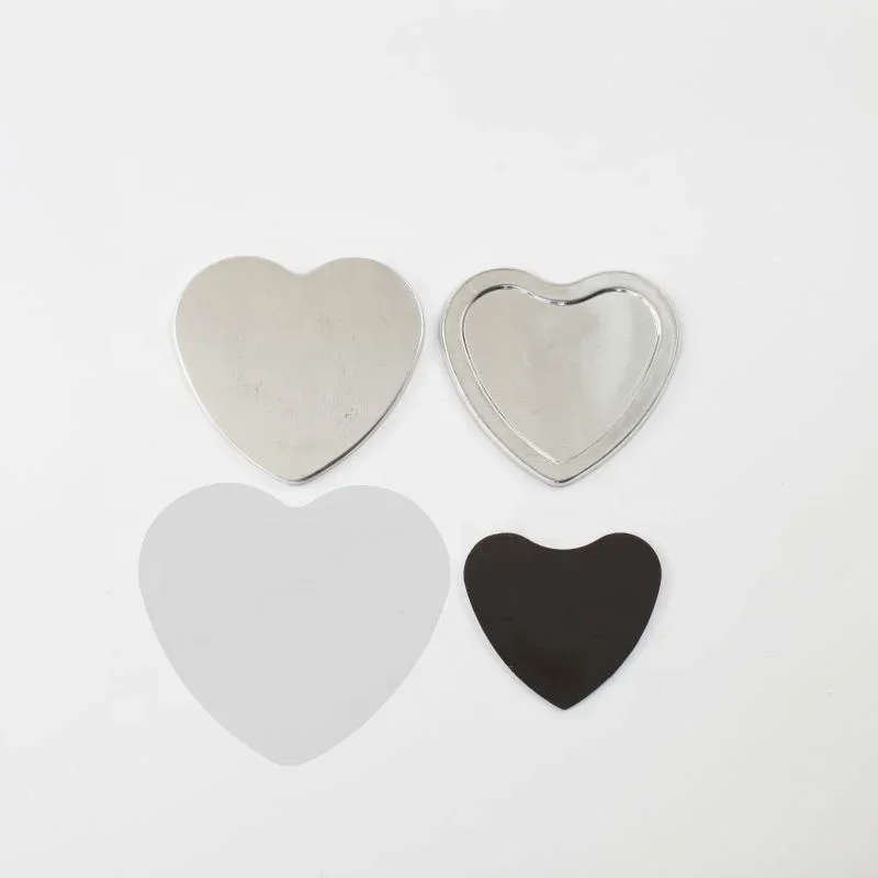 Heart Rubber Magnet Button Fridge Magnetic Button  1000 sets