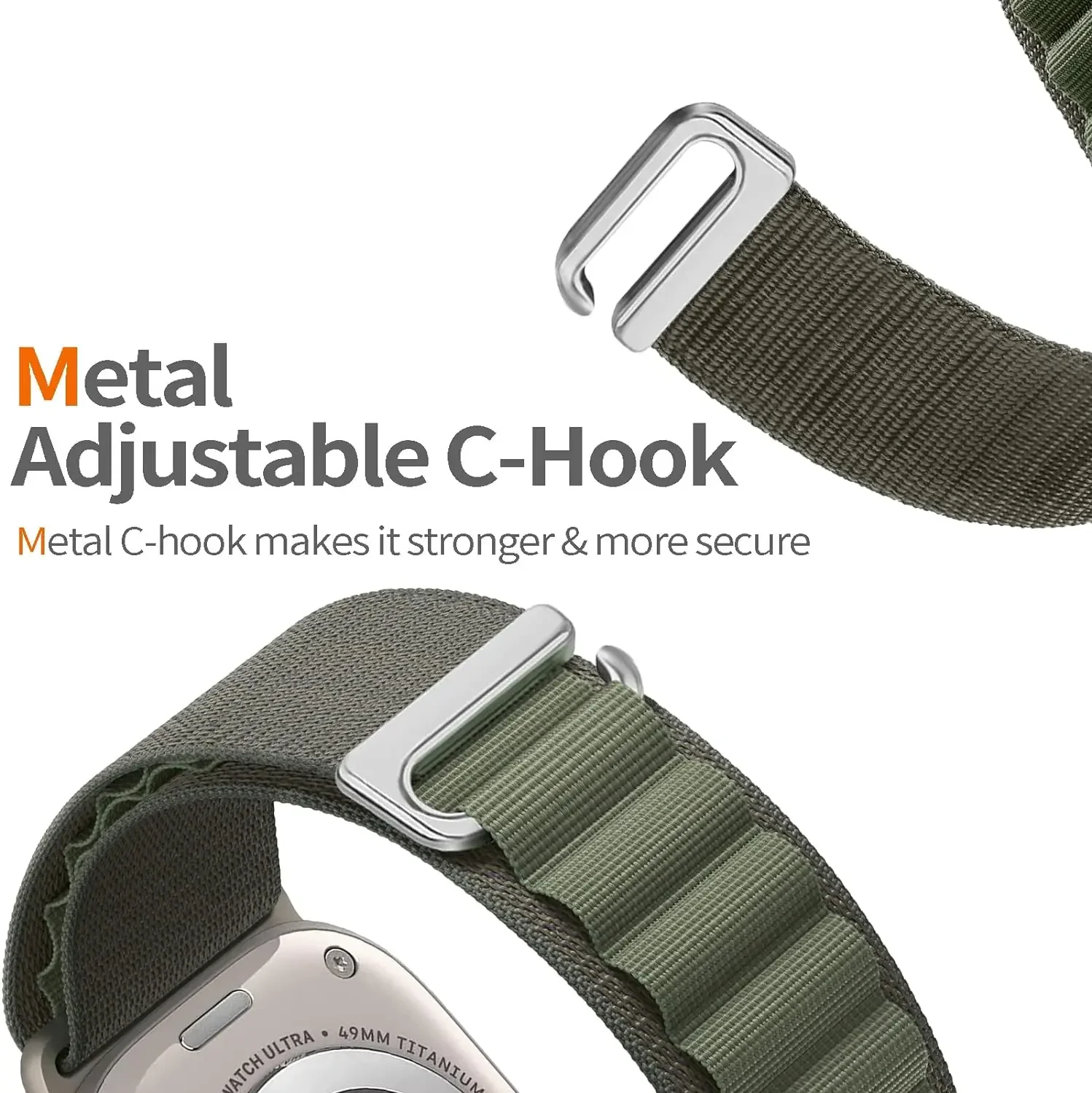 Alpine Nylon Loop Strap For Huawei Watch Fit 3/4/5 Sports Bracelet Replacement Wristband For Huawei Fit 4/5 Pro Belt Accesorios