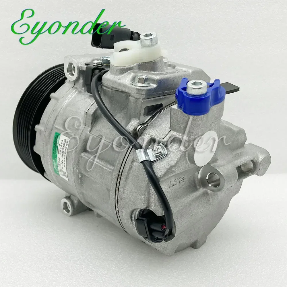 Compresor de CA para Porsche Cayenne, 955, 957, 958, V8, 95812601401, 9581294812601100, 94812601101, 95812601401, 958126014BX, DCP28010