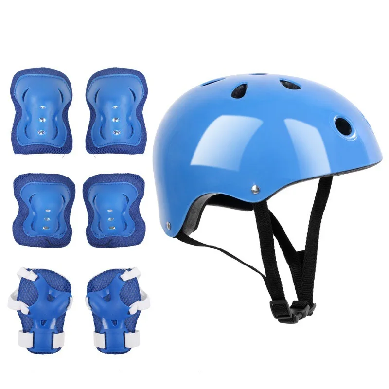 Skateboard Helmet Butterfly Protector Seven Piece Balance Car Skateboard Wheel Skating Shoe Skating Shoe Protector Set