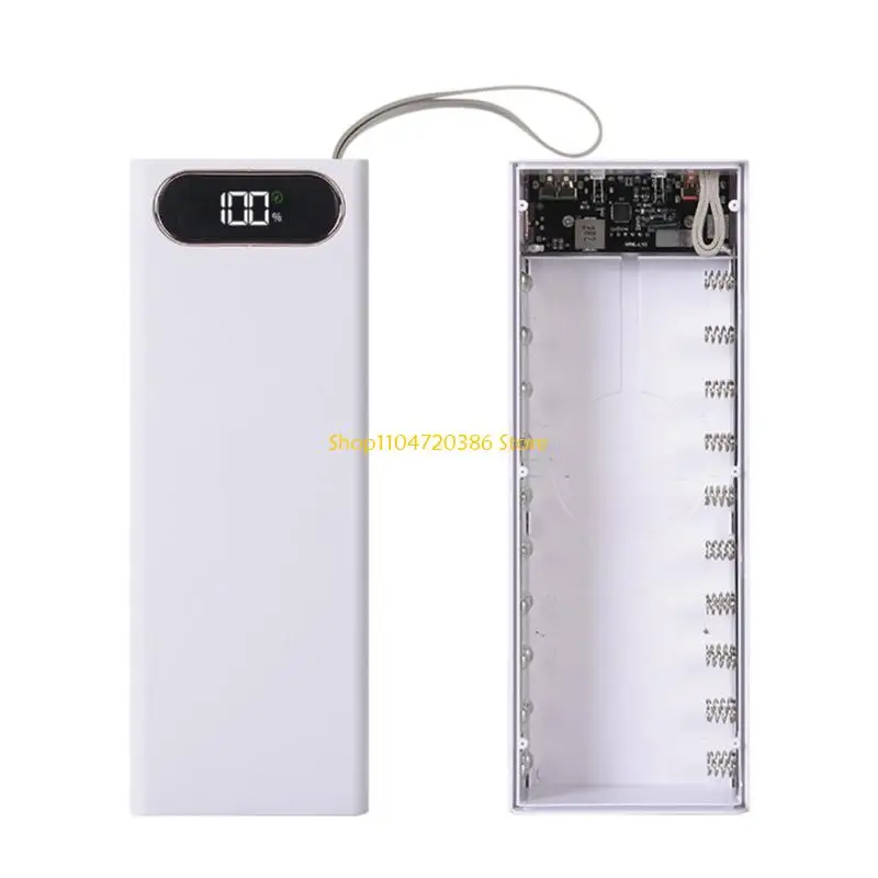 K0EA NoWelding 18650 Battery Case With 22.5W Quick Technology 20Cells Capacity