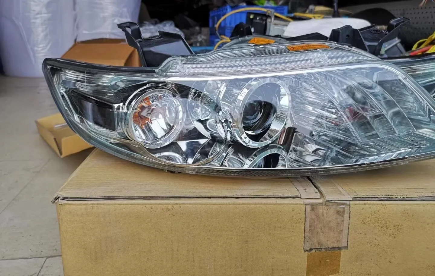 المصباح الأمامي للسيارة لسيارة إنفينيتي FX35 04-08 ضوء النهار الجري DRL مصباح الرأس إشارة الانعطاف منخفضة عالية الشعاع