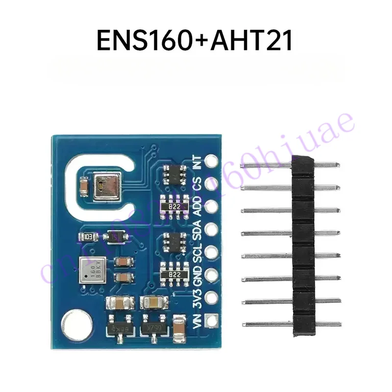 ENS160+AHT21 Carbon dioxide CO2 eCO2 TVOC Air Quality, Temperature and Humidity Sensor
